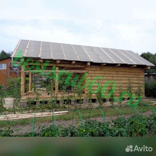 Сруб бани 5х4+2 с доставкой и установкой