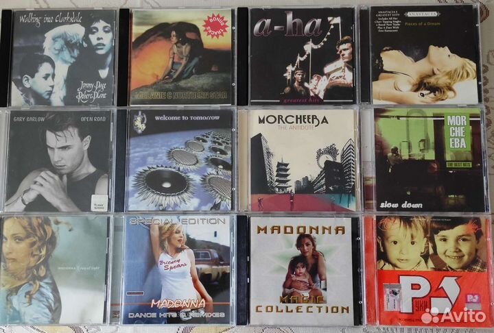 CD, CD -MP3 музыка разных направлений