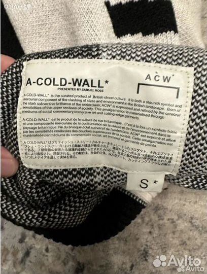 A cold wall свитер оригинал