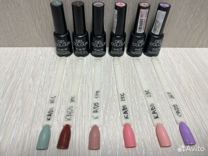 Гель лаки б/у