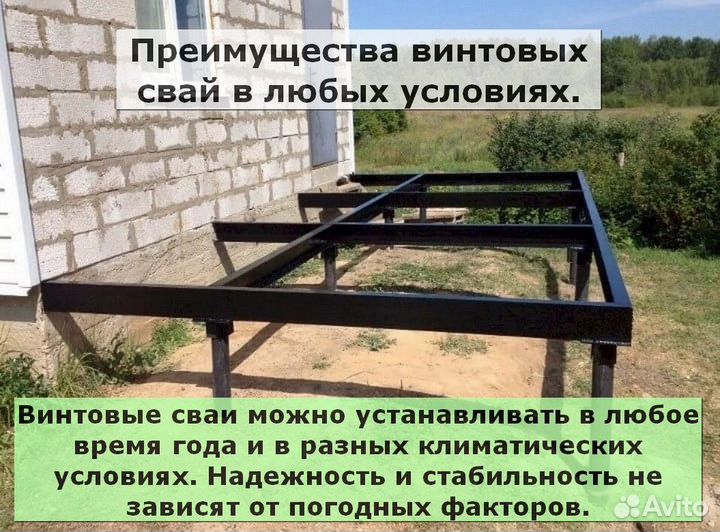 Винтовые сваи