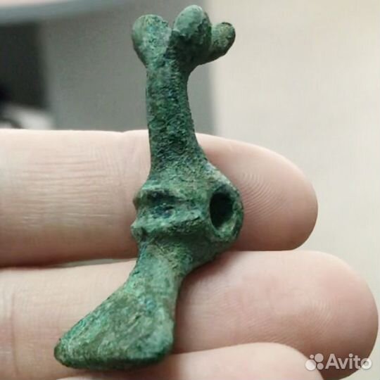 Редкий Симург Кобань древний амулет Кобанская