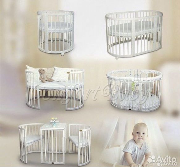 Кроватка 7 в 1 Comfortbaby