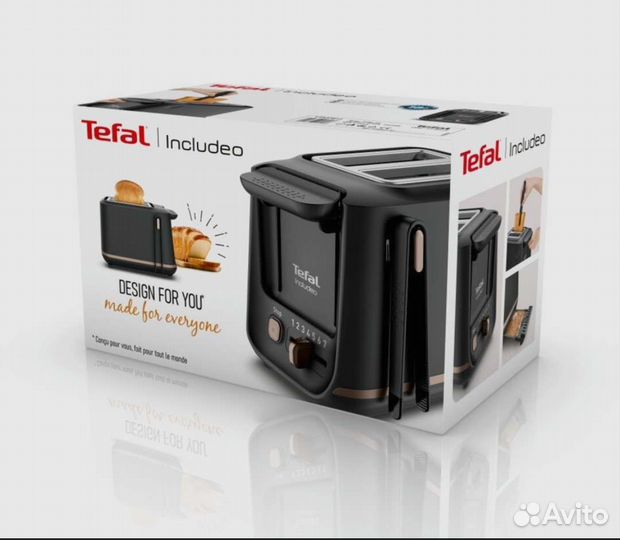 Тостер новый Tefal