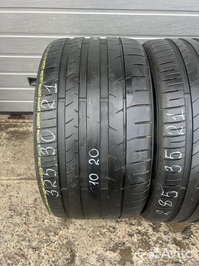 Dunlop SP Sport Maxx 050+ 285/35 R21 и 325/30 R21