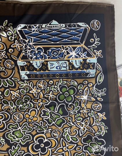 Платок шарф шаль Louis Vuitton пашмина