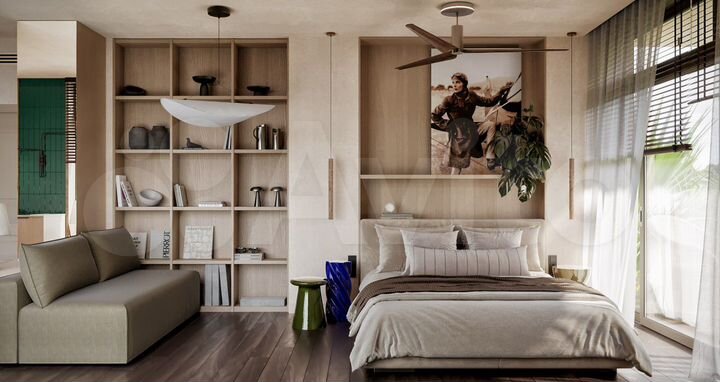 2-к. квартира, 65 м² (Индонезия)