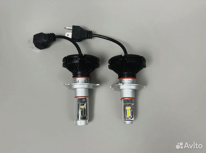 Лампы H4 LED 6000 LM X3 pXGu7z