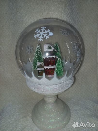 Шар новогодний с подсветкой