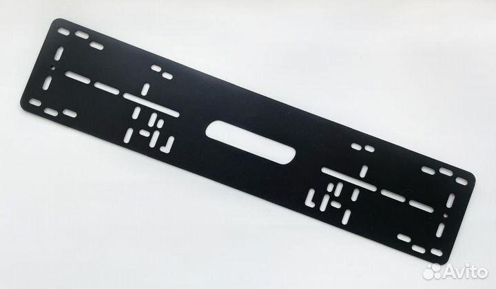 Пластина RCS для рамок гос. номеров. Новая