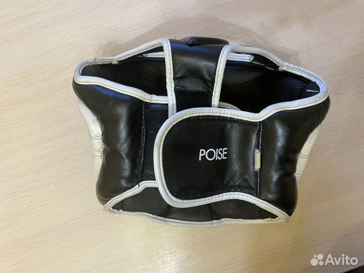 Боксерский шлем «green hill super» черный