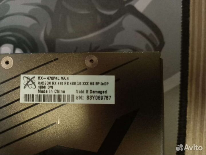 Видеокарта RX470