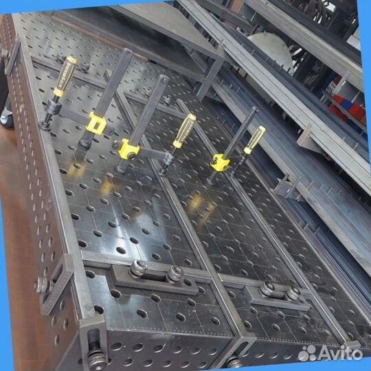 Сварочный 3D стол 1500х3000х150 толщиной 12 мм
