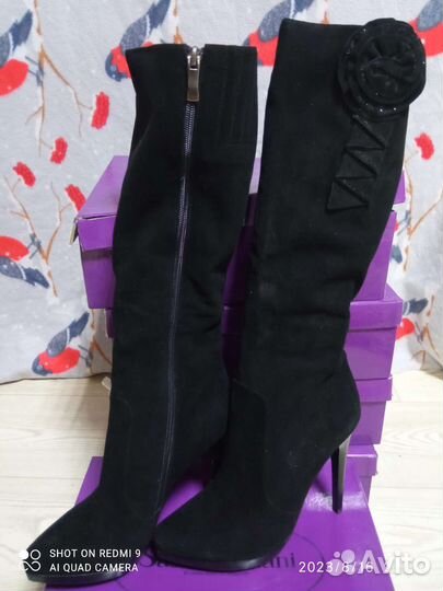 Сапоги женские высокие
