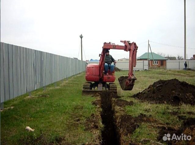 Услуги мини экскаватора, Проколы под дорогами