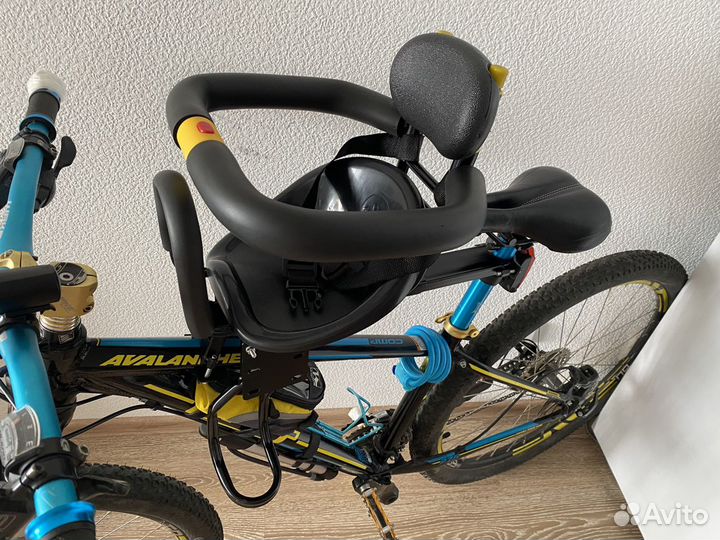 Велокресло детское переднее (новое)