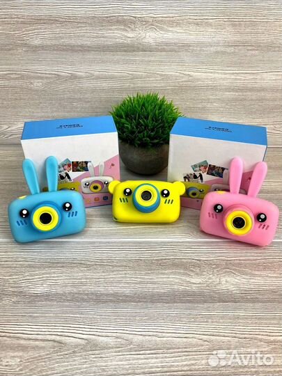 Детский фотоаппарат Мишка Зайка