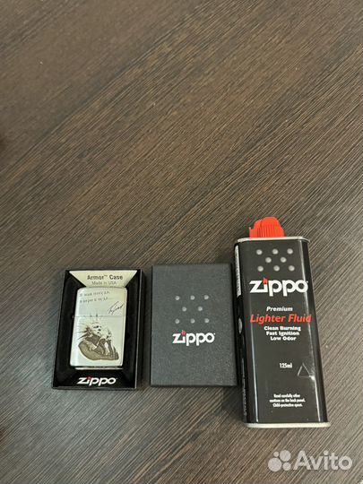 Зажигалка zippo бензиновая Король и Шут