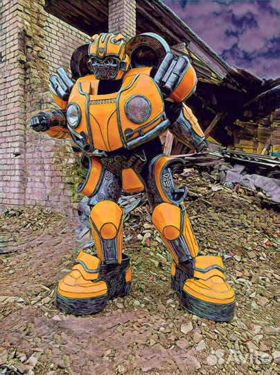 Ростовые куклы Робот Бамблби