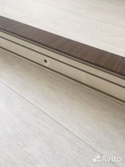 Гардина для штор с декоративной планкой 245см