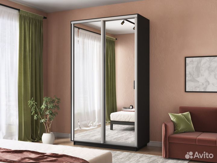 Шкаф купе зеркальный