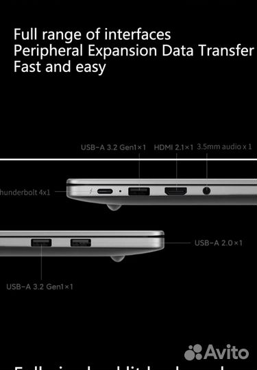 Ноутбук Xiaomi RedmiBook 14 i5-13500H / ips 2.8K