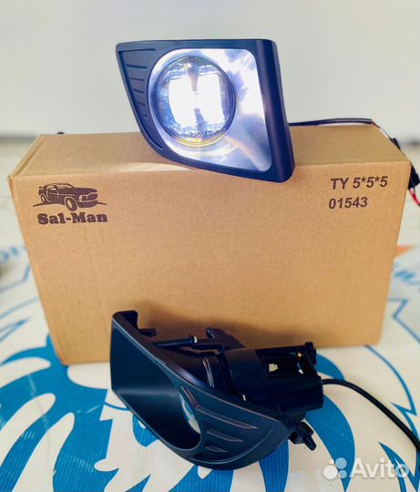 LED Противотуманки Sal-Man Toyota Prado 120