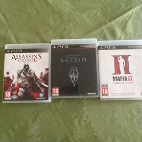 Assassins creed 2, Skyrim, Mafia 2 ps3