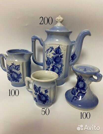 Столовый сервиз СССР (разный)