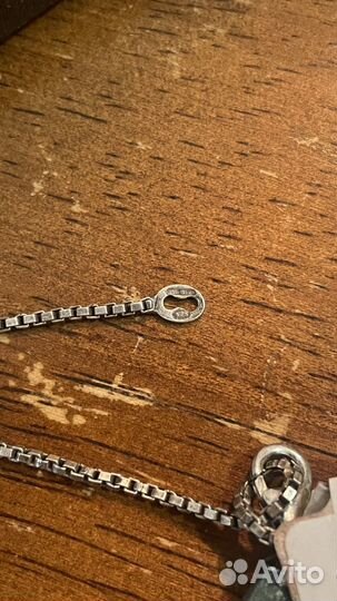 Браслет с подвеской. Серебро 925 пр., эмаль