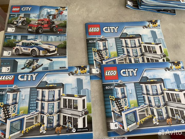 Lego City только инструкции