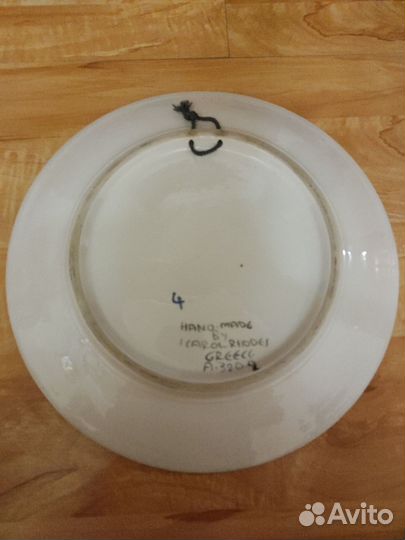 Тарелка антиквариат