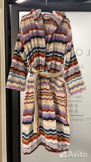 Халаты с капюшоном Missoni Home Итвлия оригинал