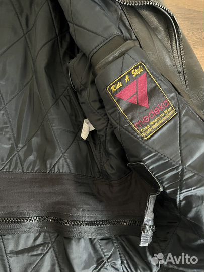 Кожаная мотокуртка Modeka