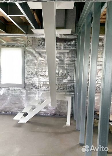 Лестницы прямые под ключ