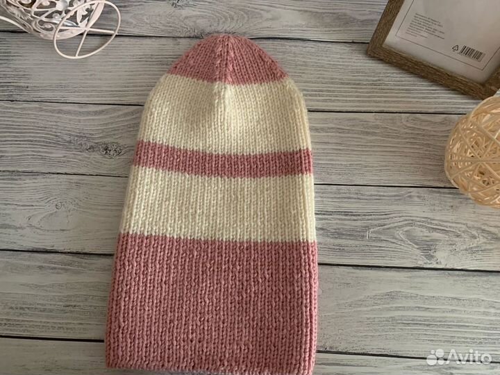 Шапка с удлиненной макушкой