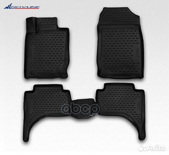 Коврики 3D в салон mitsubishi l200 2015