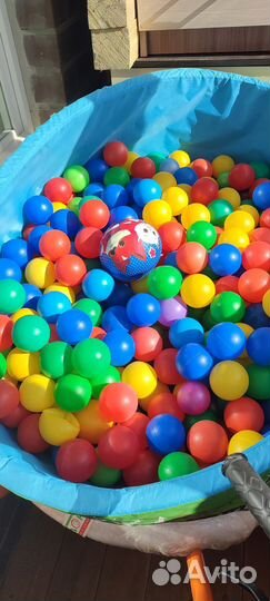 Сухой бассейн с шариками большой