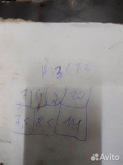 Цанга посадка ф33мм длинна 72мм,цена за штуку