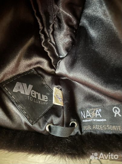 Шапка норковая женская