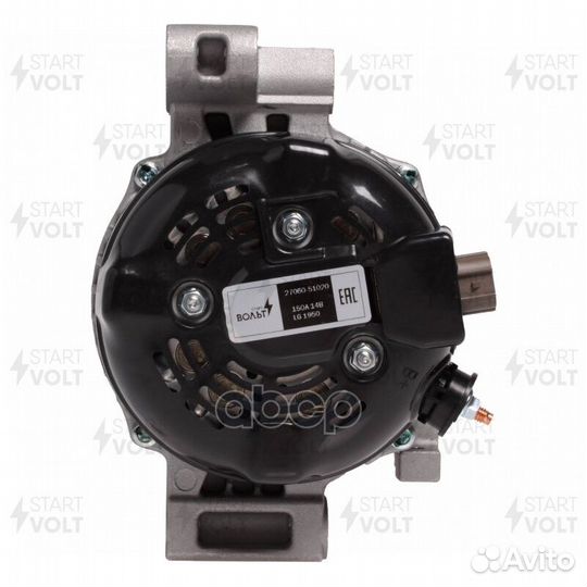 Генератор для а/м Toyota Land Cruiser 200 (07