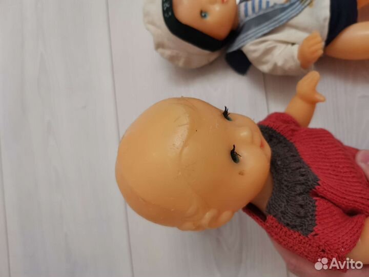 Кукла пупс времён СССР 2 штуки
