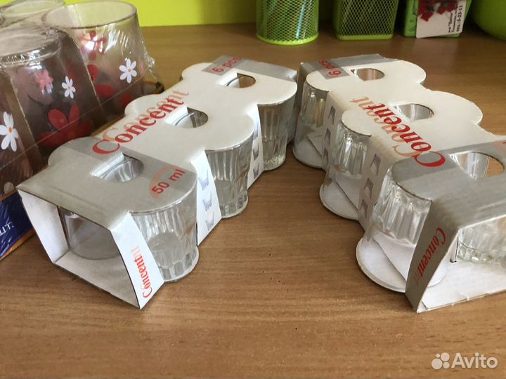 Рюмки новые