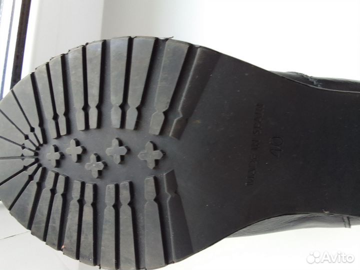 Ботинки осень весна натуральная кожа