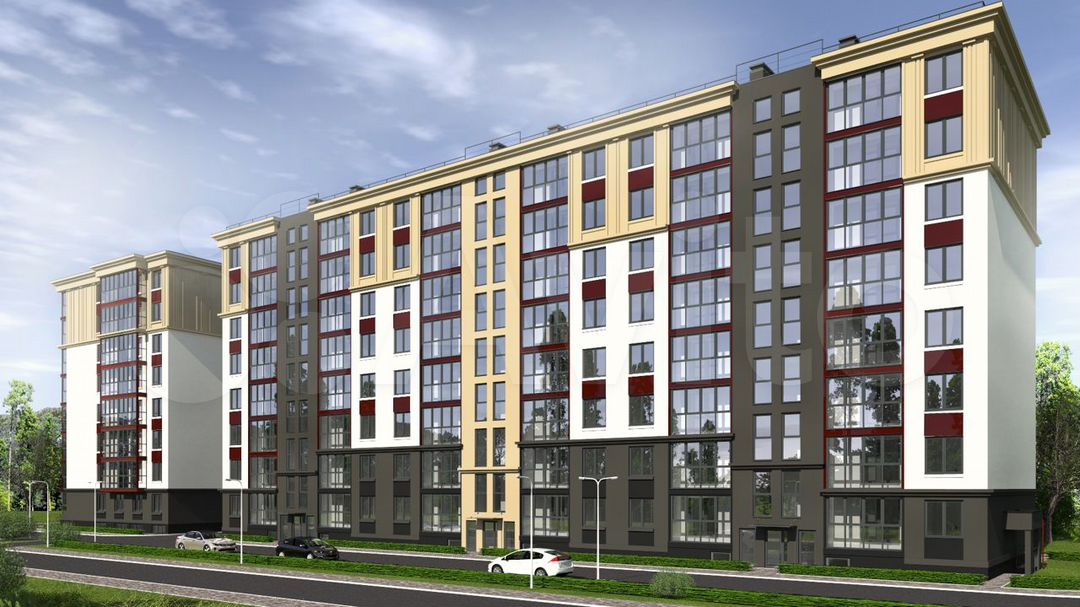 3-к. квартира, 72 м², 7/8 эт.