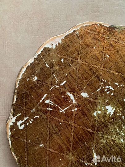 Флорентийский поднос-гигант дерево оригинал