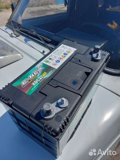 Аккумулятор бу для лодки 12в90а/ч глубокого разряд
