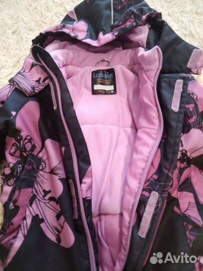 Зимний комбинезон lassie 98 для девочки