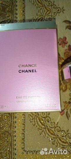 Парфюмерная вода chance chanel оригинал