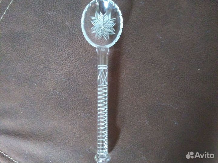 Ложки стеклянные.СССР